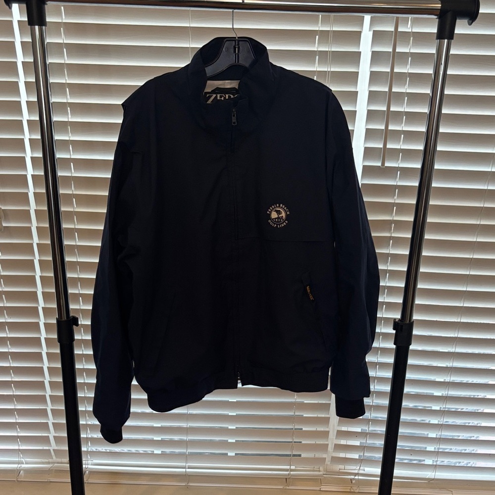 Zero Restriction Mens Gore-Tex Rain Jacket medium. Blue